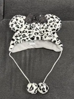 ディズニー ミニー ヒョウ柄 ファンキャップ