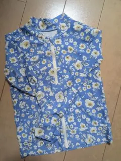 オーシャン＆グラウンド 花柄 ラッシュガード 140cm