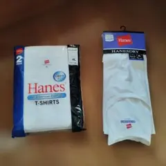 Hanes Tシャツ セット（クルーネックtシャツ3枚)