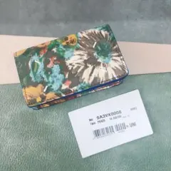 ラスト１【新品】メゾン マルジェラ 花柄 カードケース 名刺入れ マチ付き