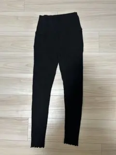 chocoa マタニティレギンス　裾メロウリブレギンス