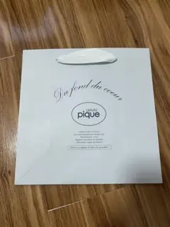 gelato pique 紙袋　ギフト用　ショップ袋
