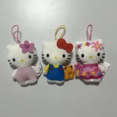 ハローキティ50周年 マクドナルド ぬいぐるみ３点セット