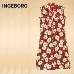 2026年最新】INGEBORG レディース ノースリーブ シャツワンピースの