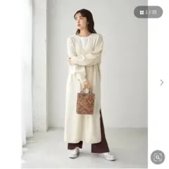 earth music＆ecology ロング丈ニットワンピース 新品未使用