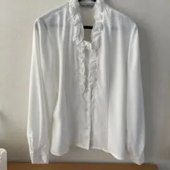 入学式 フリルブラウス