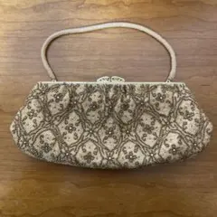 ビーズバッグ　昭和レトロ