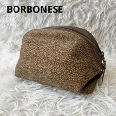 BORBONESE ボルボネーゼ ポーチ 化粧ポーチ イタリア製 うずら柄のサムネイル