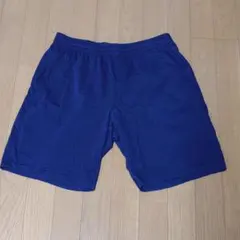 ユニクロ　ショートパンツ　ネイビー　Lサイズ　メンズ