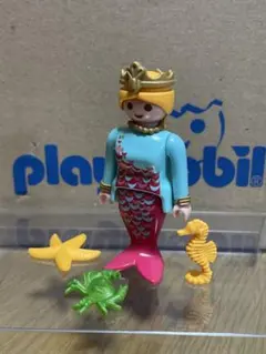 プレイモービルフィギュア可愛い人魚姫海の生き物セット！のサムネイル