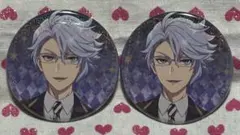 ツイステ OH MY CAFE 2025 缶バッチ・アズール(ホログラム)