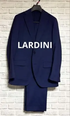 【セール】LARDINI ウール セットアップ スーツ ネイビー 48 L相当のサムネイル