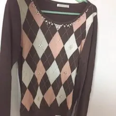 PATTERN アーガイルセーターのサムネイル