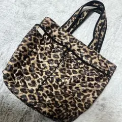 BEAMS LIGHTS レオパード柄 トートバッグ　美品