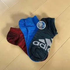 adidas キッズ靴下 3足セット　21から23