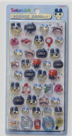 【正規品】たまごっちボンボンドロップシール　まめっち