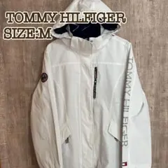 TOMMY HILFIGER トミーヒルフィガー マウンテンパーカー 白 M