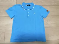 コムサイズム　水色 ポロシャツ 半袖　130