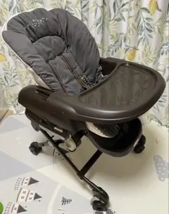 コンビ 電動スイング バウンサー 星柄 ブラウン - メルカリ