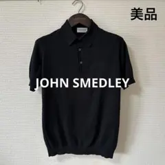【美品】JOHN SMEDLEY ブラック Mのサムネイル