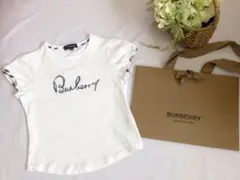 値下げ！ 『バーバリーBURBERRY 』パフスリーブTシャツ120