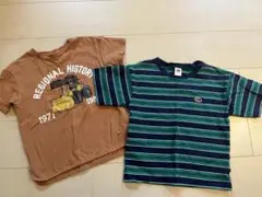男の子120cm半袖Tシャツ2枚セット