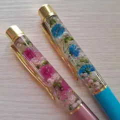 ハーバリウムボールペン ２本セット ⑥