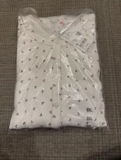 ユニクロ ポインテールカーディガン 長袖 オフホワイト 3XL