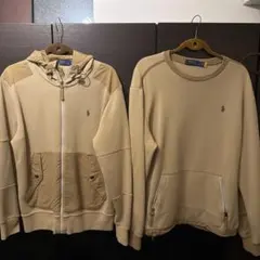 polo パーカー　トレーナー