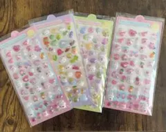 ボンボンドロップ風シール4枚セット