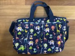 レスポ　アニマル柄　マザーズバッグ