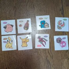 ポケモンパンシールセット8枚セット