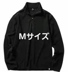 新品未使用 サーモライトトレック ハーフジップ Mサイズ ブラック ワークマン