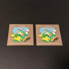 ポケモン ピカチュウ スタバ ステッカー シール