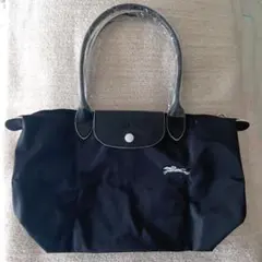 新品 Longchamp ル プリアージュハンドバッグ ブラック M 肩掛け