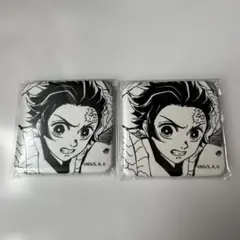 【匿名配送】鬼滅の刃　お楽しみくじ　スクエア缶バッジ　竈門炭治郎　2点セット