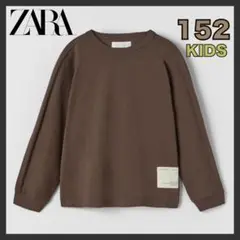 ZARA KIDS ロン 長袖 ブラウン 152cm