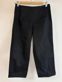 BURBERRY BLUE LABEL クロップドパンツ ブラック M
