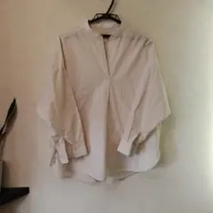 AMERICAN HOLIC ストライプ 五分袖シャツ M