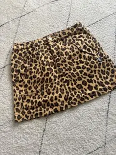 パーリーゲイツ　ヒョウ柄スカート　サイズ1のサムネイル