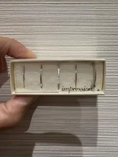 impression シルバーリングセット 5個