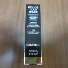 未使用 シャネル ルージュ ココ ボーム 762 ラズベリー キス