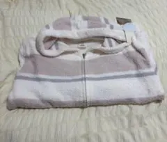 ジェラピケ パーカー　ボーダー　ピンク　モコモコ　タグ付き