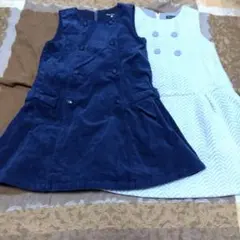 Bebe 秋冬ノースリーブワンピース2枚