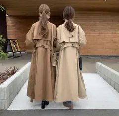 【未使用】blate トレンチコート ベージュ