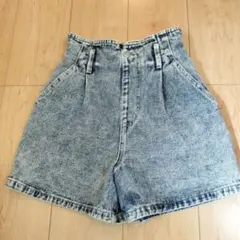 デニムショートパンツ 160