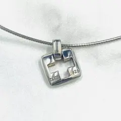 美品＊ティファニーTiffany＊ローマンクロス ネックレスペンダント　シルバー