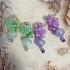 ハンドメイド オリジナルチャーム セット コネクター