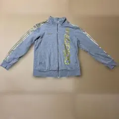 adidas ジップアップジャケット M グレー
