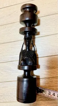 マコンデ　木彫　黒檀　アンティーク マコンデ 木彫 黒檀 アンティーク